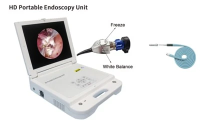 Sistem portabil medical pentru endoscop